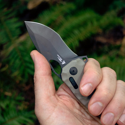 Kiku XR - Tan G10 - WEB EXCLUSIVE