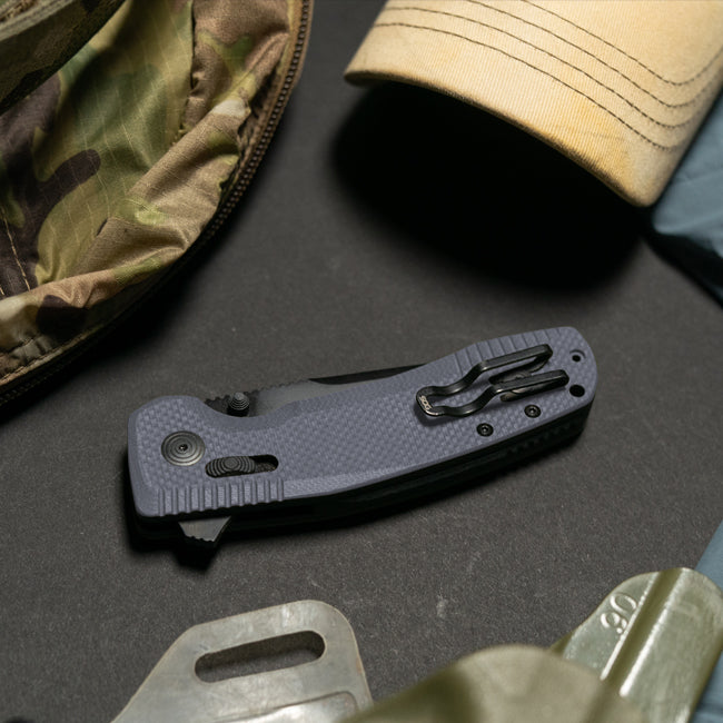 *NEW* SOG-TAC XR, Partially Serrated - Wolf Grey (Web Exclusive)