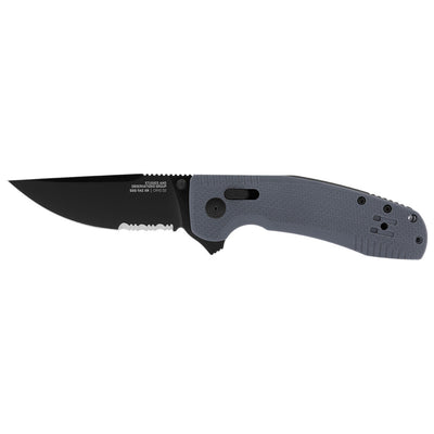 *NEW* SOG-TAC XR, Partially Serrated - Wolf Grey (Web Exclusive)