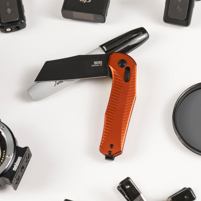 Diverge XR Sheepsfoot - Burnt Orange + Black