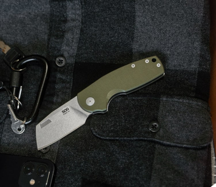 Stout SJ - Cleaver - OD Green + Stonewash