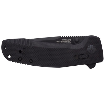 SOG-TAC XR, Partially Serrated - Blackout