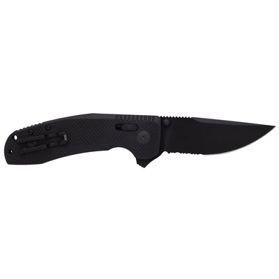 SOG-TAC XR, Partially Serrated - Blackout