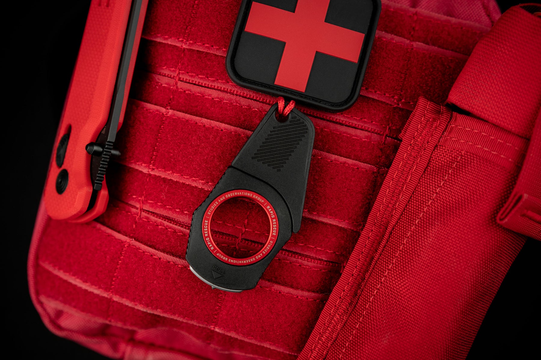 Rapid Rescue - Black + Red – SOG Knives UK