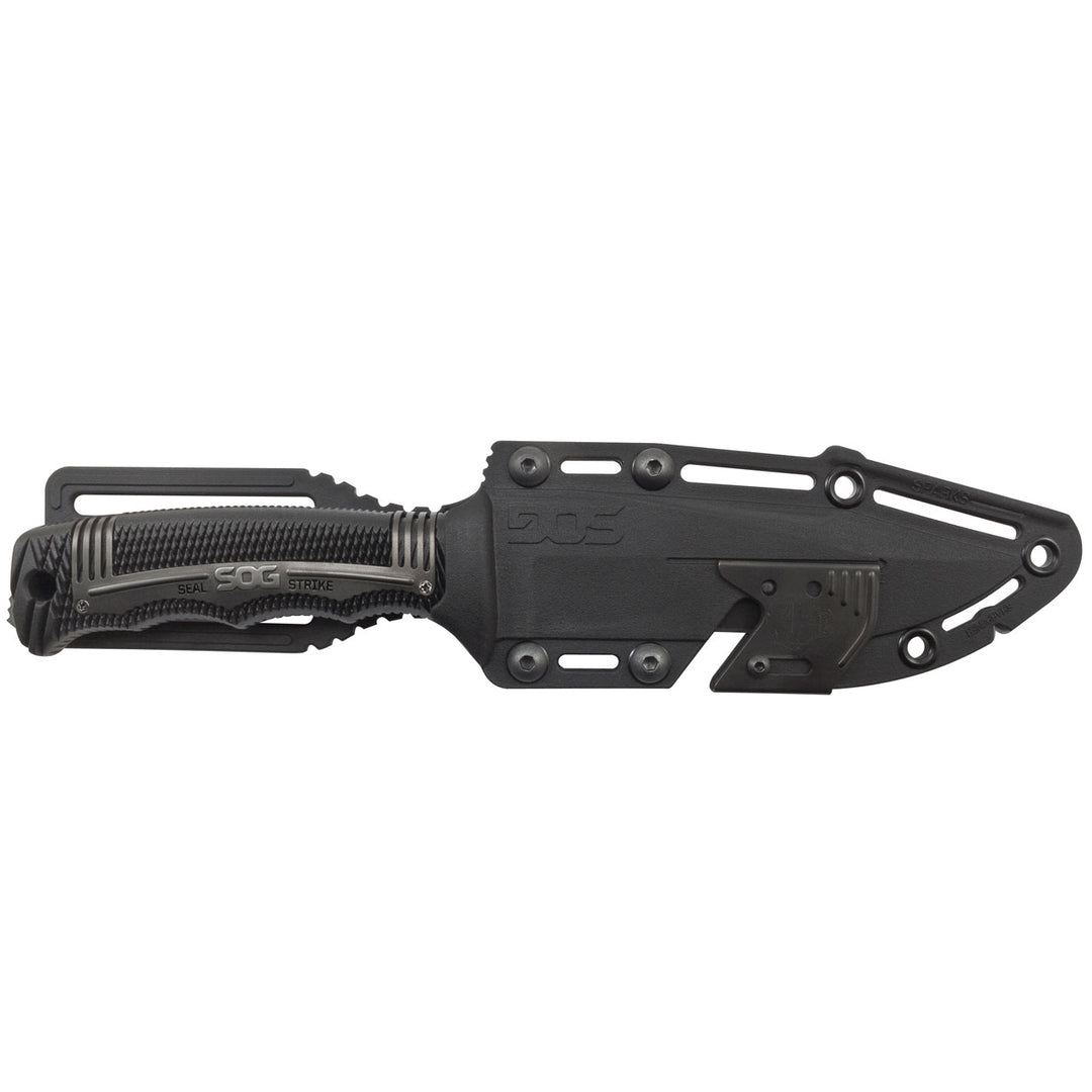 SEAL Strike - Black, Deluxe Sheath – SOG Knives UK