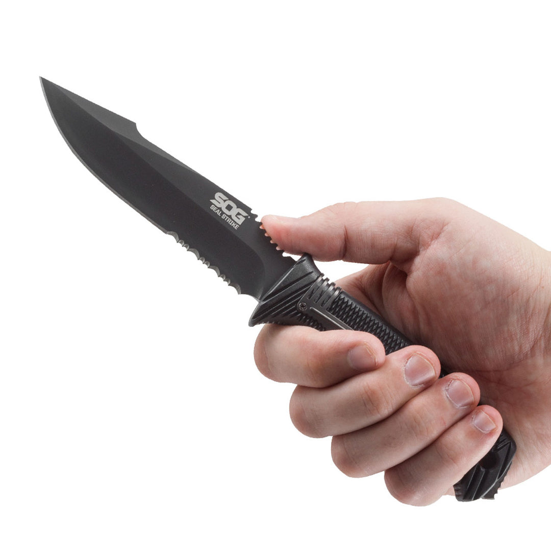 さるぐく SEAL Strike - Black, Deluxe Sheath – SOG Knives UK